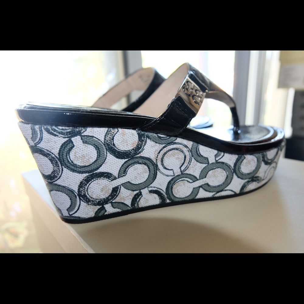 Monogrammed Coach Sandal - Picture 5 of 8